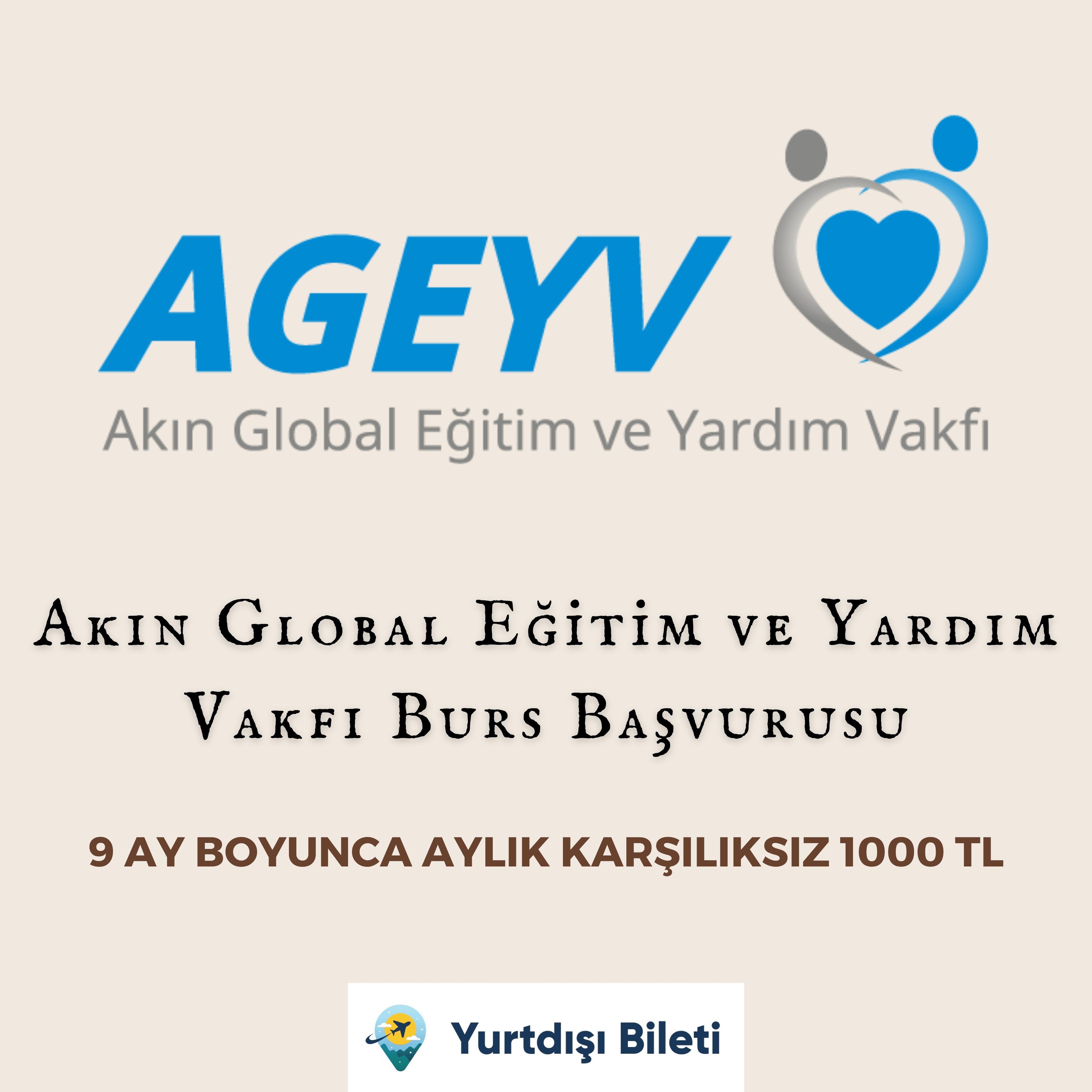 Akın Global Eğitim ve Yardım Vakfı Burs Başvurusu
