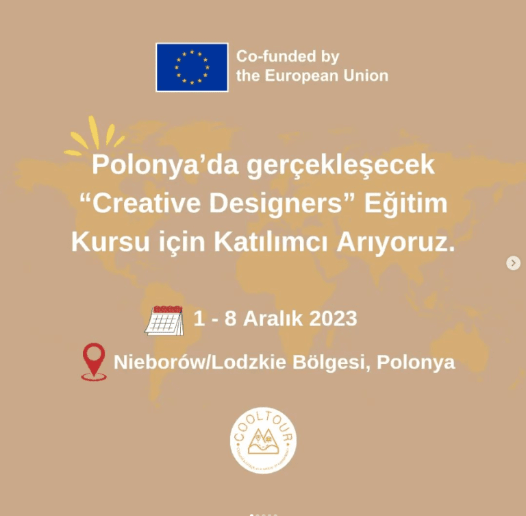 Polonya 7 Gün Erasmus+ Eğitim Kursu Projesi