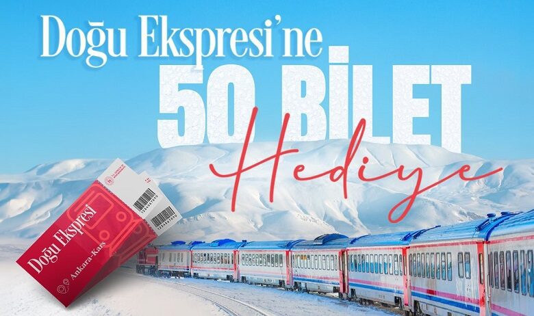 Öğrencilere Özel Doğu Ekspresi Ücretsiz Bilet Çekilişi