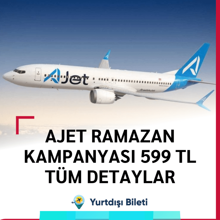 AJET Ramazan Kampanyası 599 TL