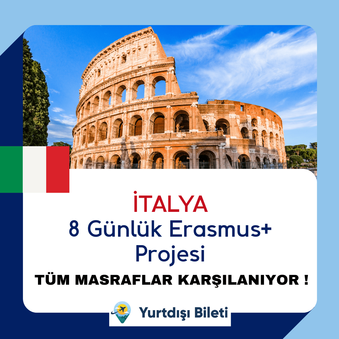 8 Gün İtalya Erasmus+ Projesi