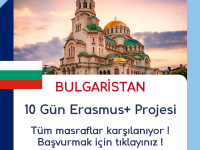 Bulgaristan 10 Günlük Erasmus+ Projesi