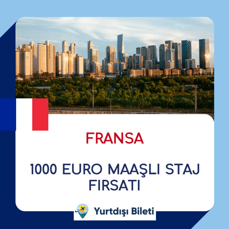 Fransa OECD 35000 TL Maaşlı Staj Paris’te Staj Yapma Fırsatı: 2024 OECD Staj Programı
