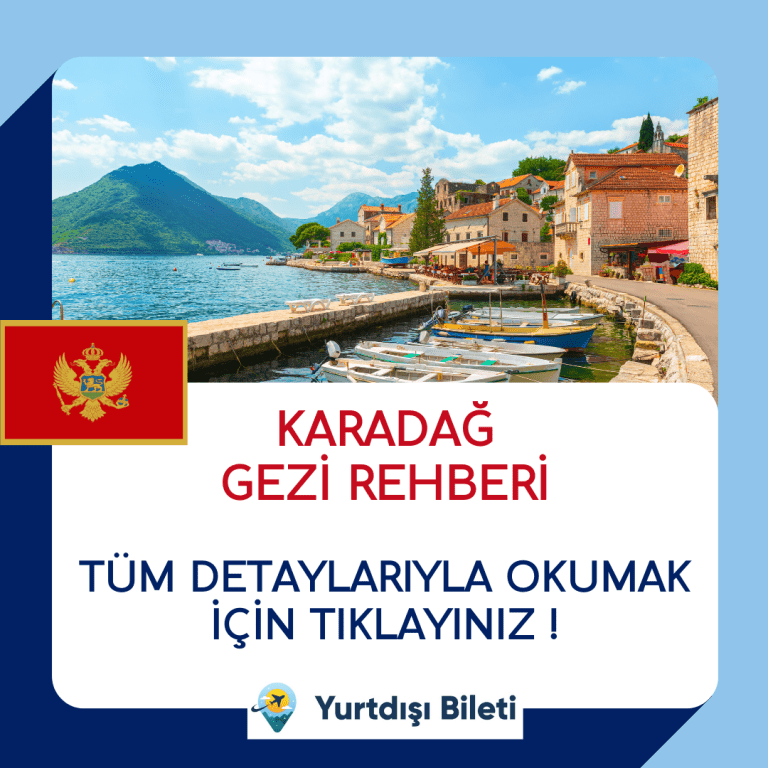 Karadağ Gezi Rehberi - Karadağ Gezi Notları