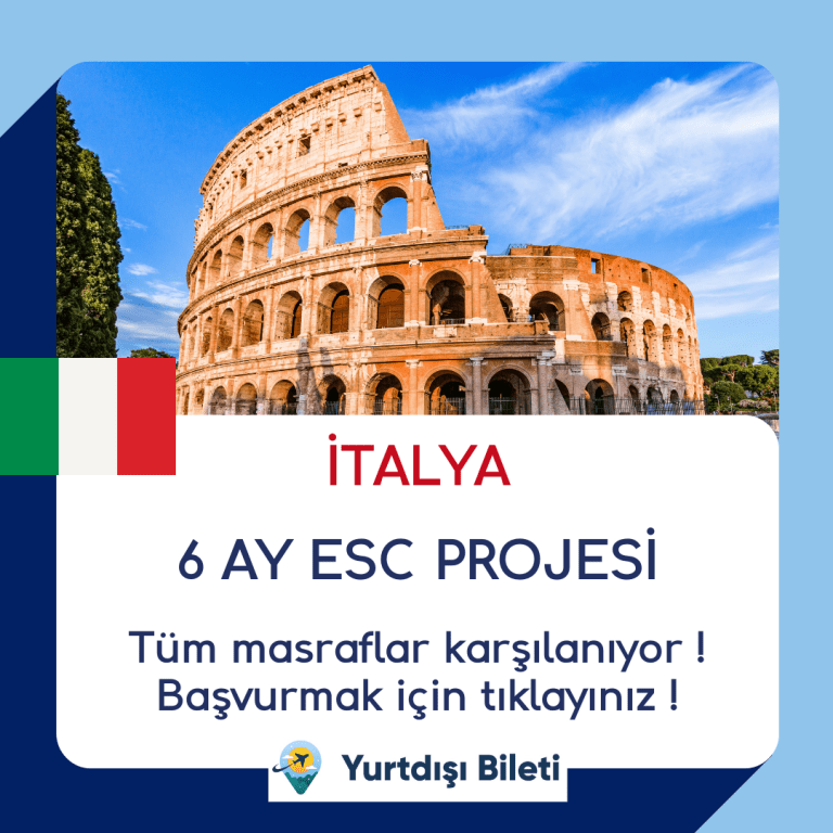 Italya 6 Ay ESC Projesi