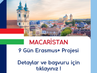 Macaristan 9 Gün Erasmus+ Projesi