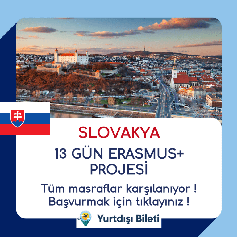 Slovakya 13 Gün Erasmus+ Projesi