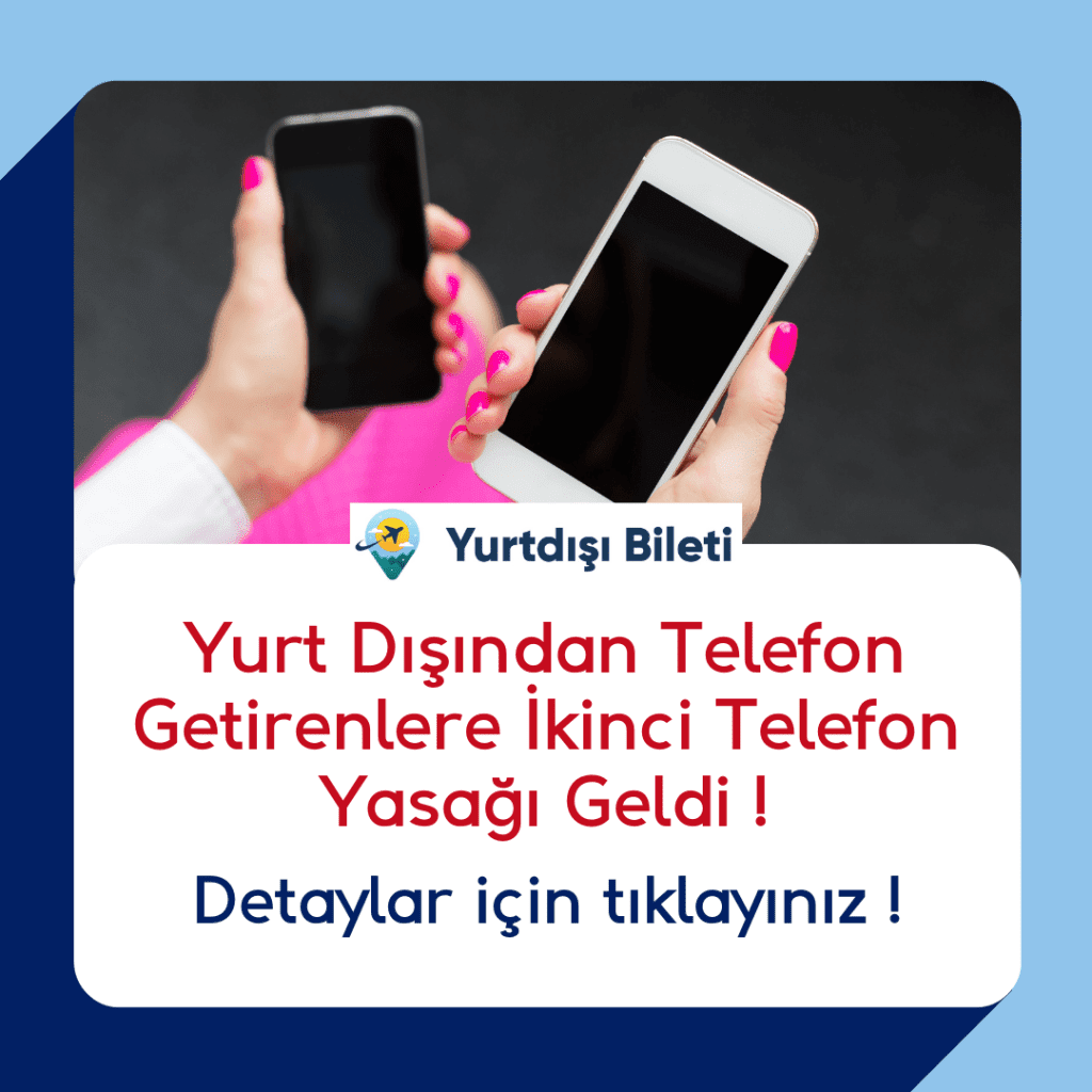Yurt Dışından Telefon Getirenlere İkinci Telefon Yasağı Geldi Kayıtsız Kullanım Süresi Uzatıldı Kayıtsız Kullanım Süresi Uzatıldı Yüksek Yurt Dışı Telefon Kayıt Ücreti Önceki Düzenleme ve Süre Uzatımı