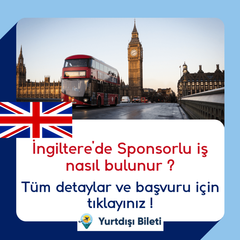 İngiltere'de Sponsorlu iş nasıl bulunur ? İngiltere'de Sponsorlu İş Bulma Rehberi: Genç Gezginlere Özel İpuçları!