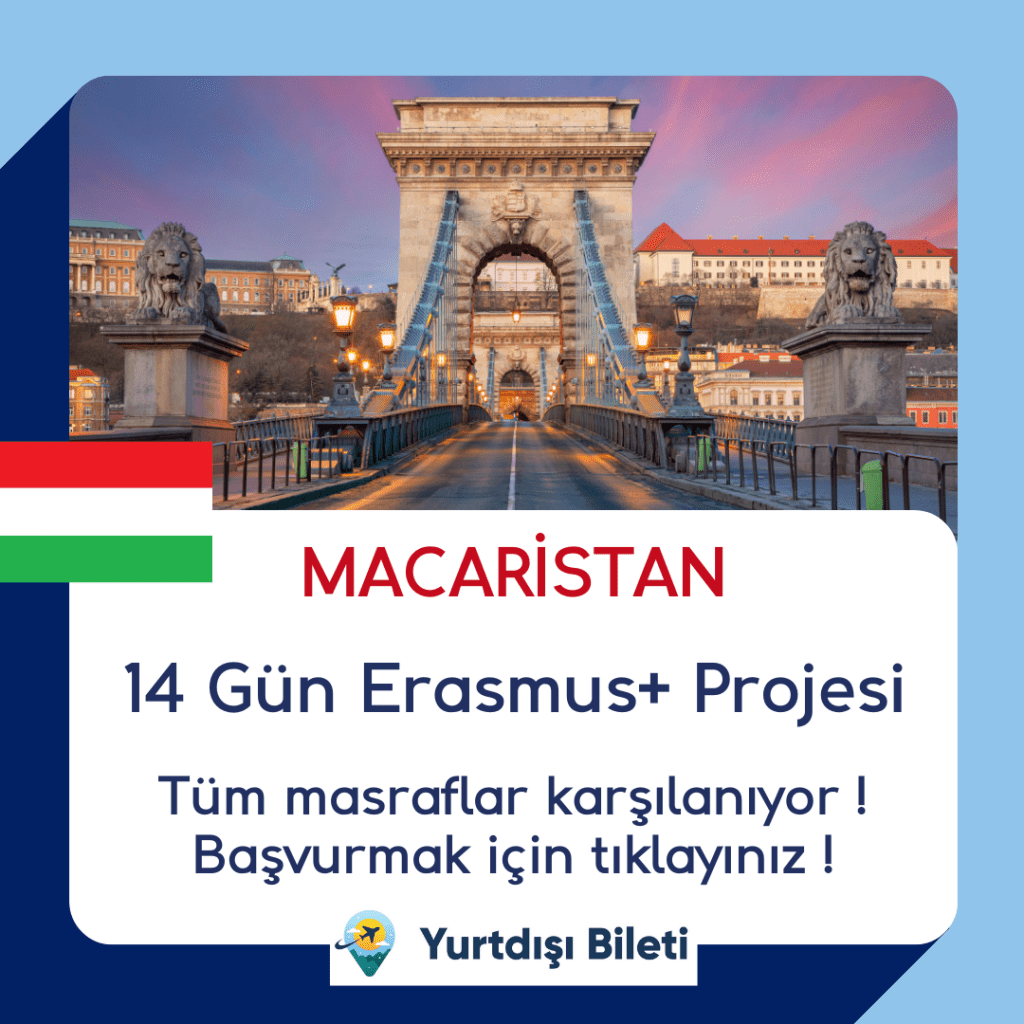 Macaristan 14 Gün Erasmus+ Projesi başladı ! Ücretsiz Avrupa projelerine katılmak için Erasmus+ projelerine katılmalısınız ! Budapeşte'de Unutulmaz Bir 2 Hafta: 11-24 Temmuz Tarihlerinde Szeglet'te Gönüllü Kampına katılın !