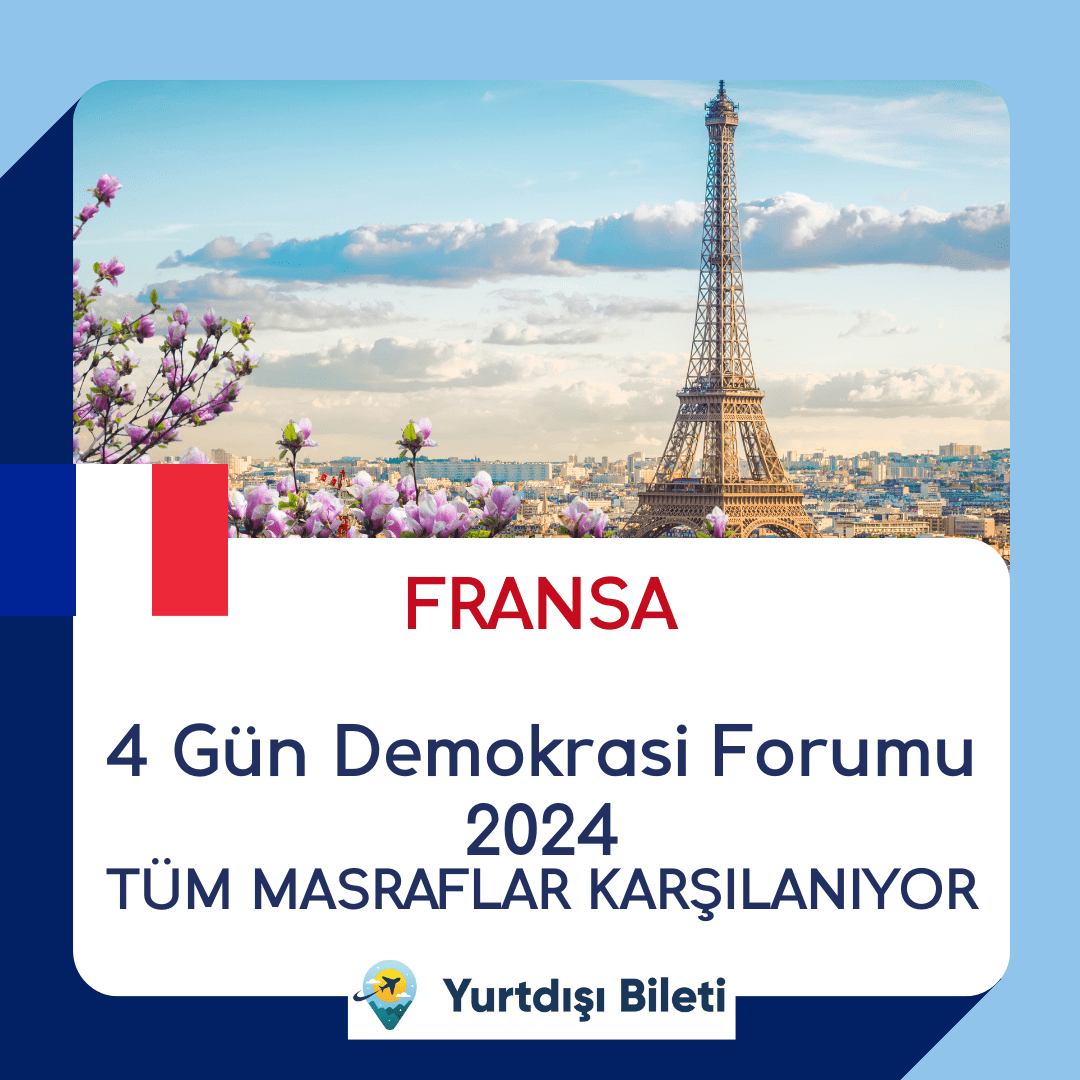 Fransa 4 Gün Demokrasi Forumu 2024