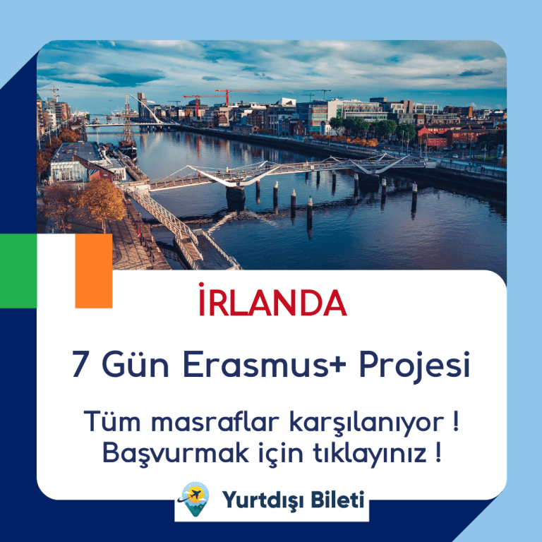 İrlanda 7 Günlük Erasmus+ Projesi