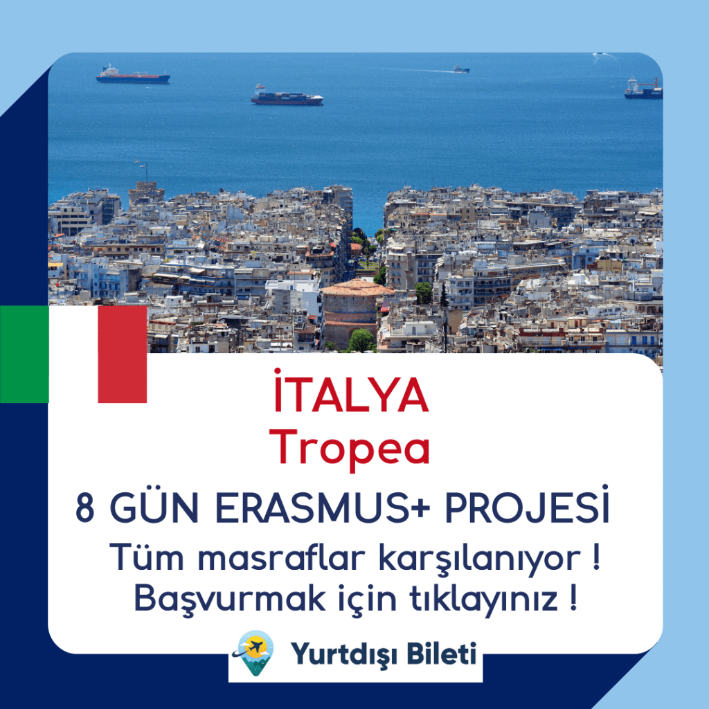 İtalya Tropea 8 Günlük Erasmus+ Projesi