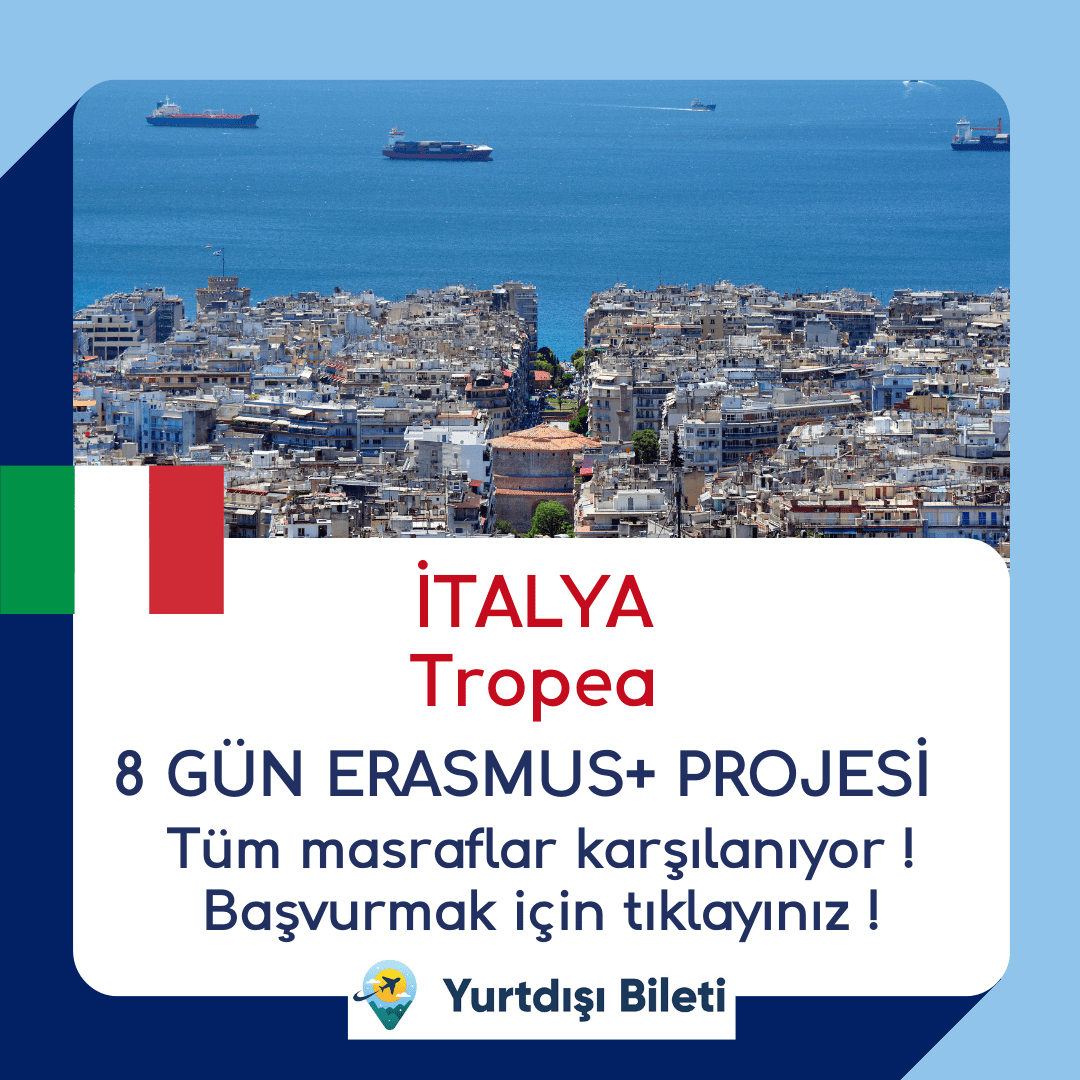İtalya Tropea 8 Günlük Erasmus+ Projesi