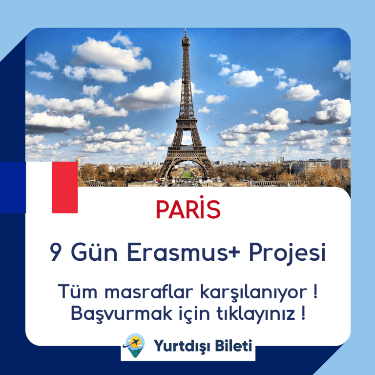Paris 9 Gün Erasmus+ Projesi