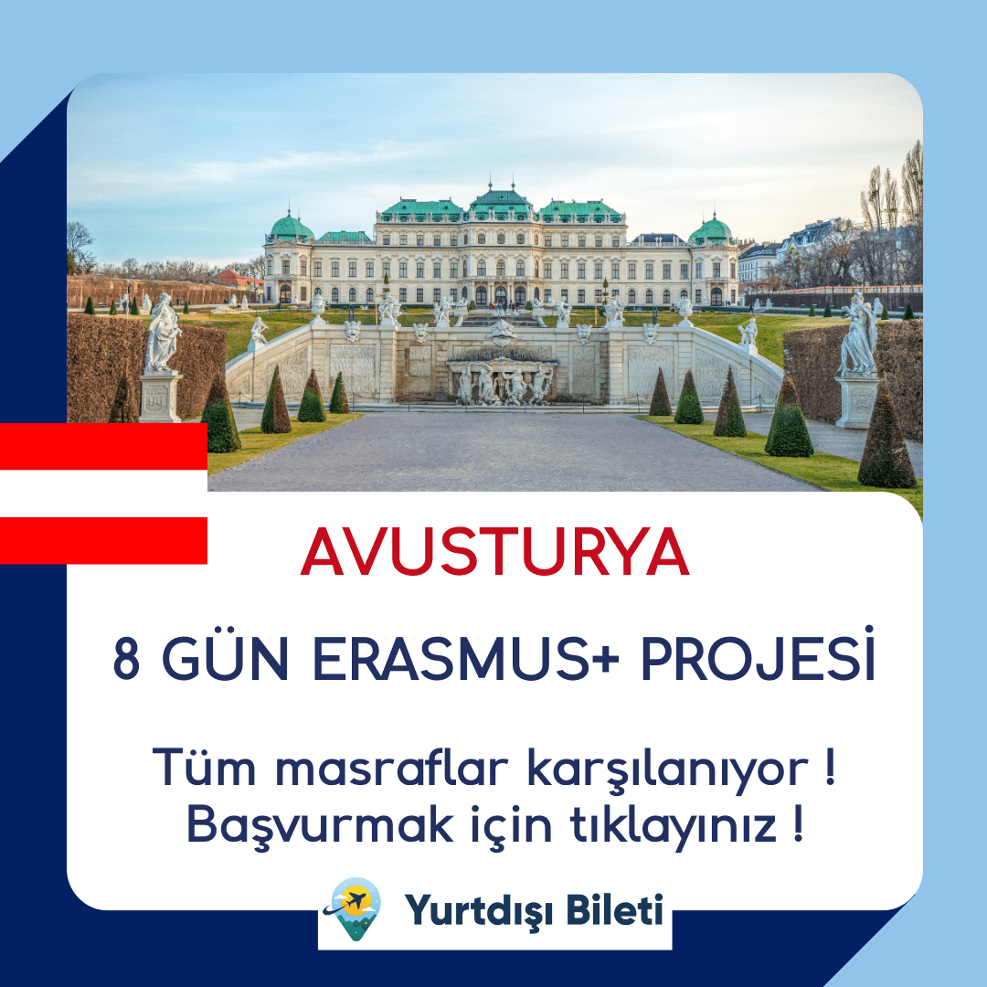 Avusturya 8 Günlük Erasmus+ Projesi