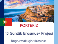 Ücretsiz Portekiz 10 Gün Erasmus+ Projesi