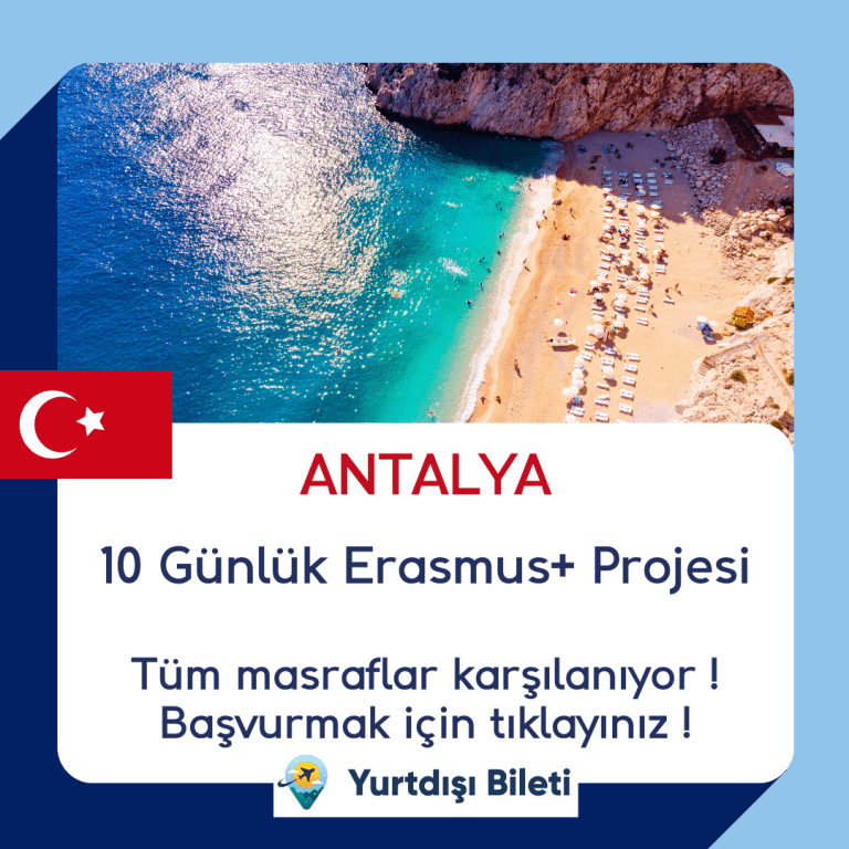 Antalya 10 Gün Erasmus+ Projesi