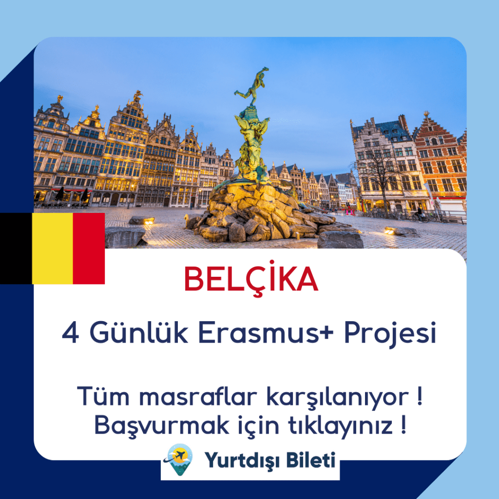Belçika 4 Günlük Erasmus+ Projesi