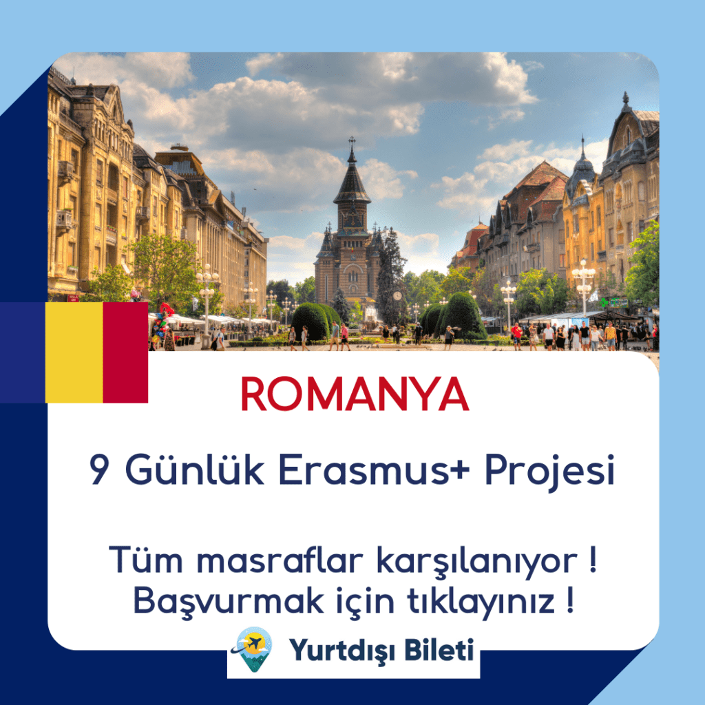 Romanya'da 9 Gün Erasmus+ Projesi