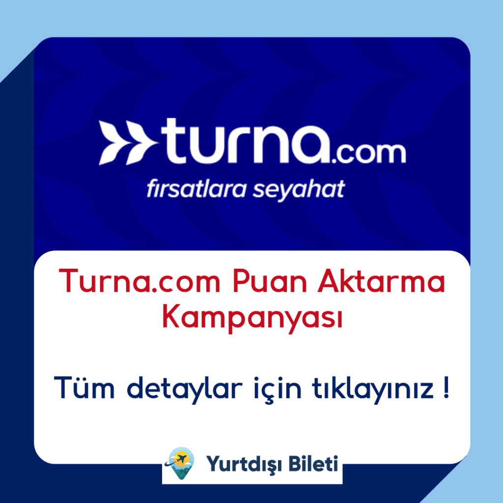 Turna.com Puan Aktarma Kampanyası