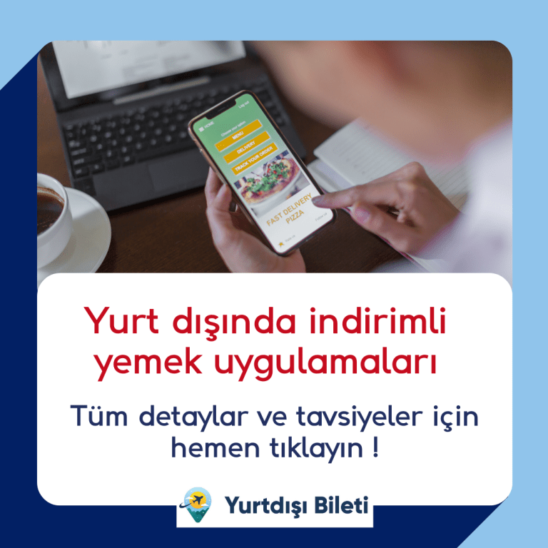 Yurt dışında indirimli yemek uygulamaları