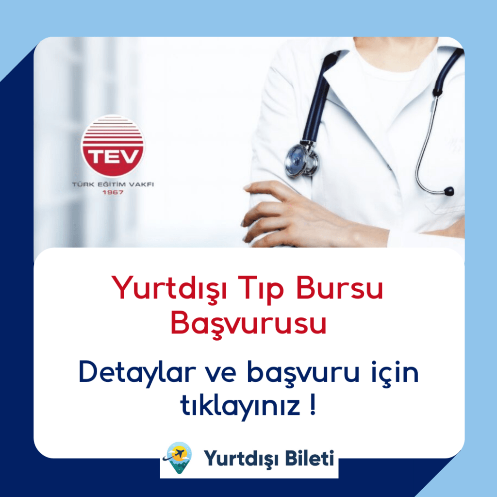 Yurtdışı Tıp Bursu Başvurusu başvurusu ! Yurtdışı Tıp Bursu: TEV-Dr. Orhan Birman Tıp Araştırma Bursu Rehberi