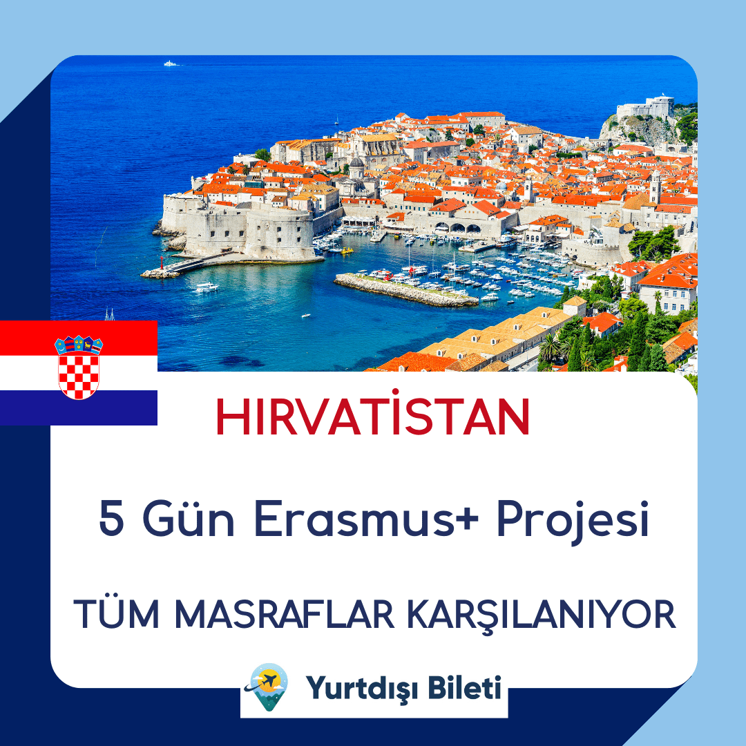Hırvatistan 5 Gün Erasmus+ Projesi