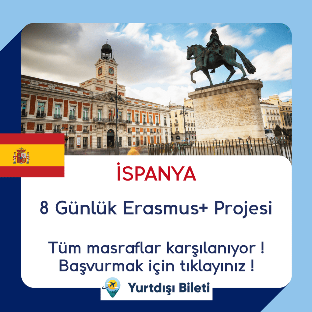 İspanya 8 Günlük Erasmus+ Projesi