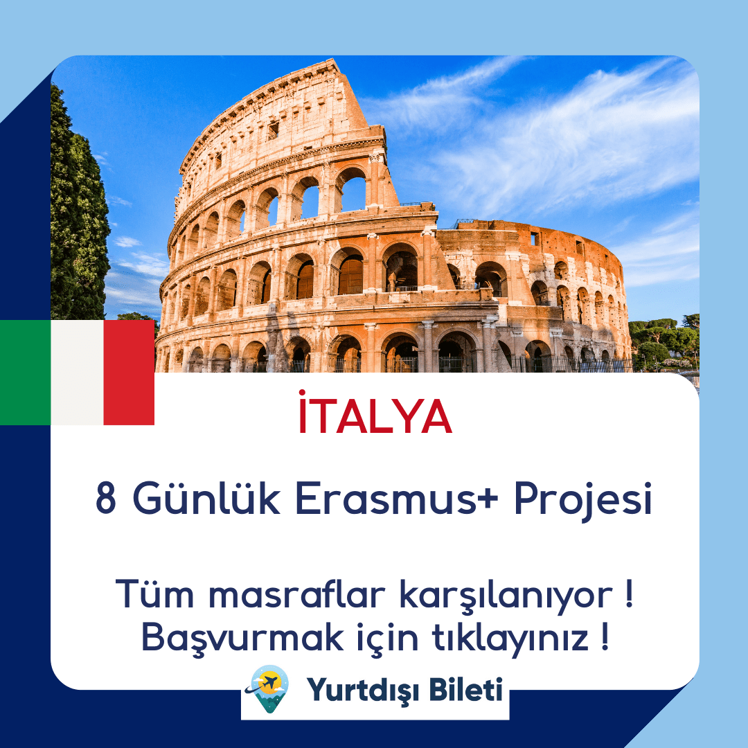 İtalya 8 Günlük Erasmus+ Projesi