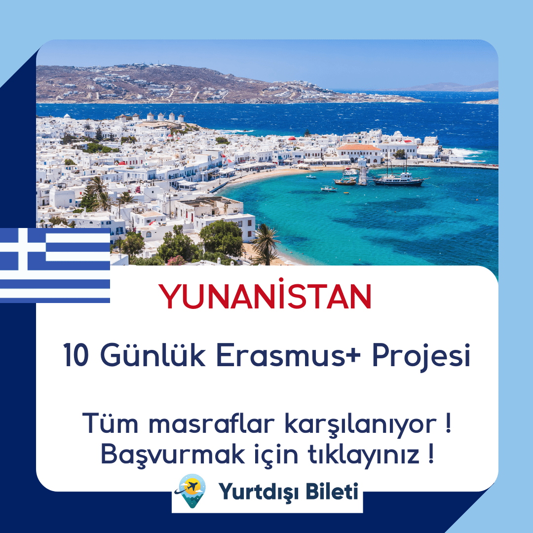 Yunanistan 10 Gün Erasmus+ Projesi