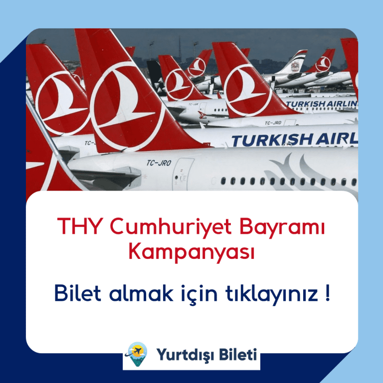 THY Cumhuriyet Bayramı Kampanyası