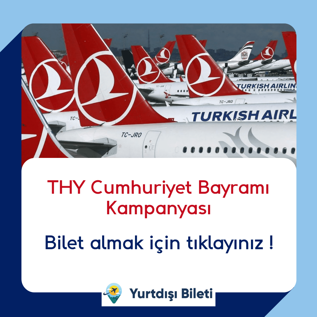 THY Cumhuriyet Bayramı Kampanyası