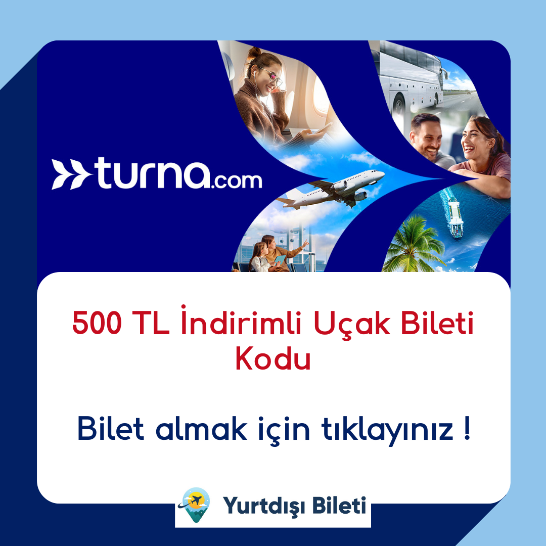 500 TL İndirimli Uçak Bileti Kodu