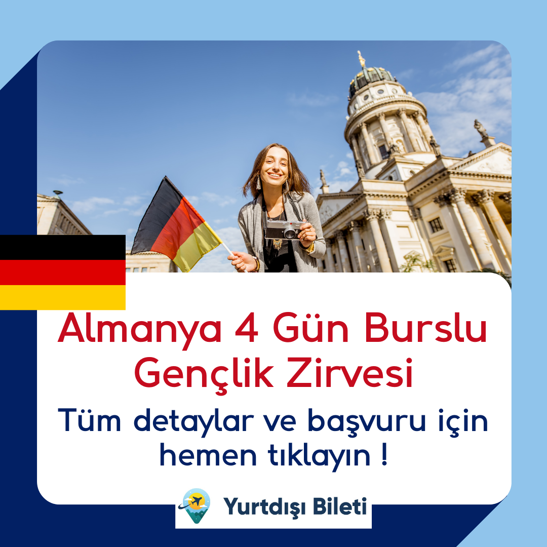 Almanya 4 Gün Burslu Gençlik Zirvesi