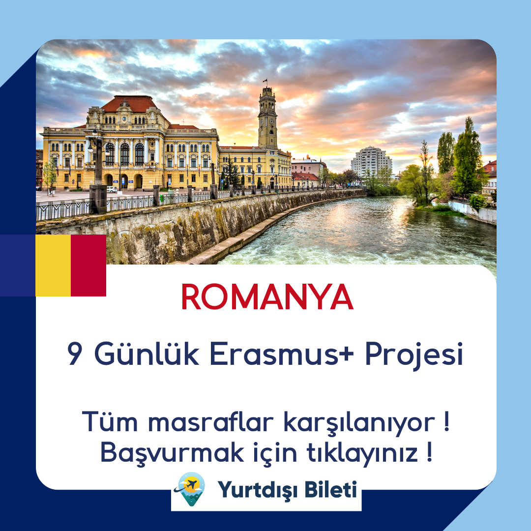 Romanya 9 Günlük Erasmus+ Projesi