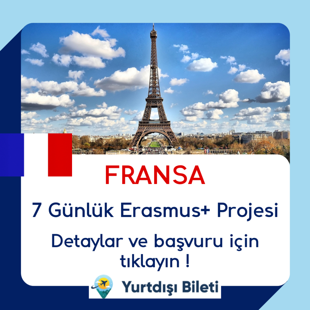 Fransa 7 Günlük Erasmus+ Projesi