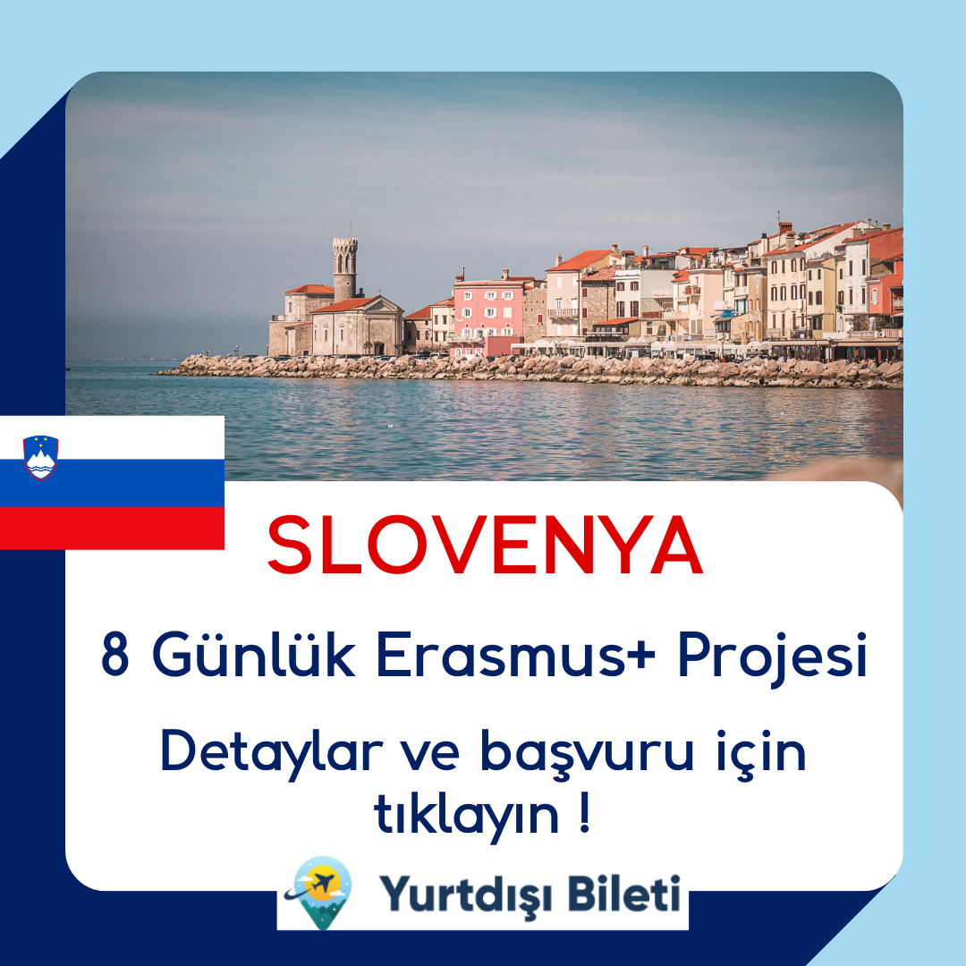 Slovenya 8 Günlük Erasmus+ Projesi