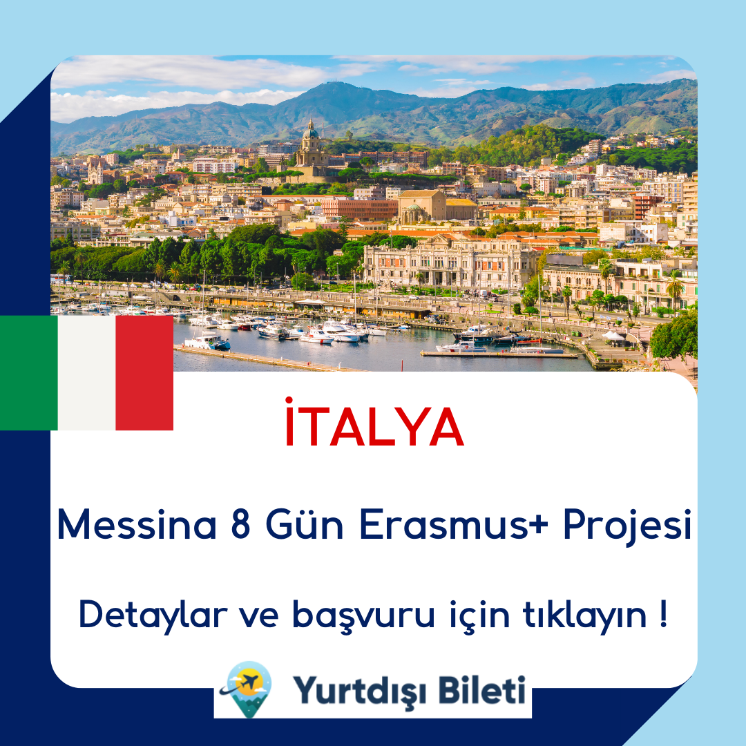 İtalya Messina 8 Gün Erasmus+ Projesi