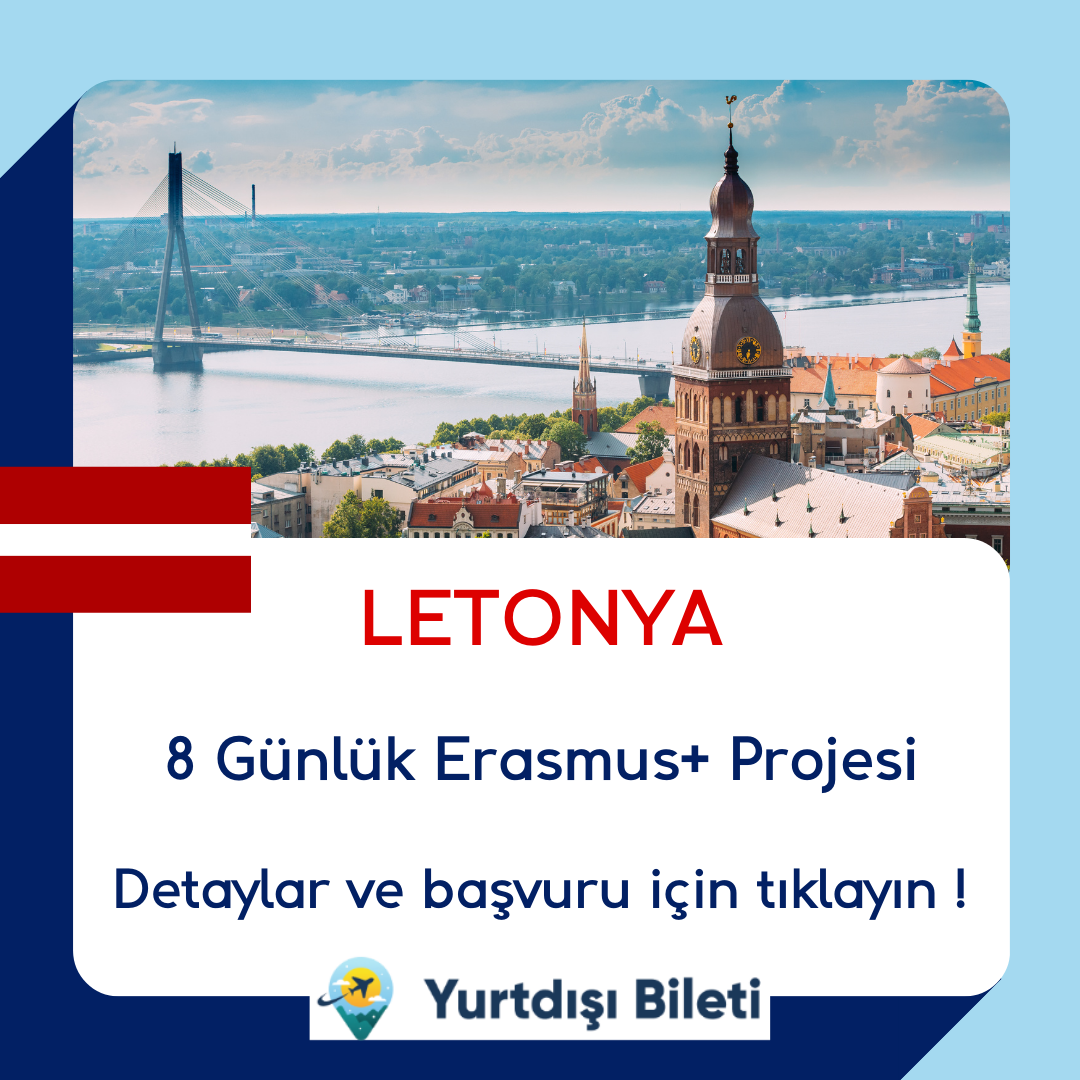 Letonya 8 Günlük Erasmus+ Projesi