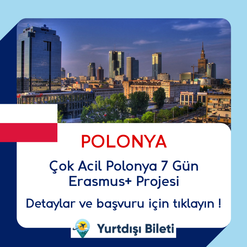 Çok Acil Polonya 7 Gün Erasmus+ Projesi