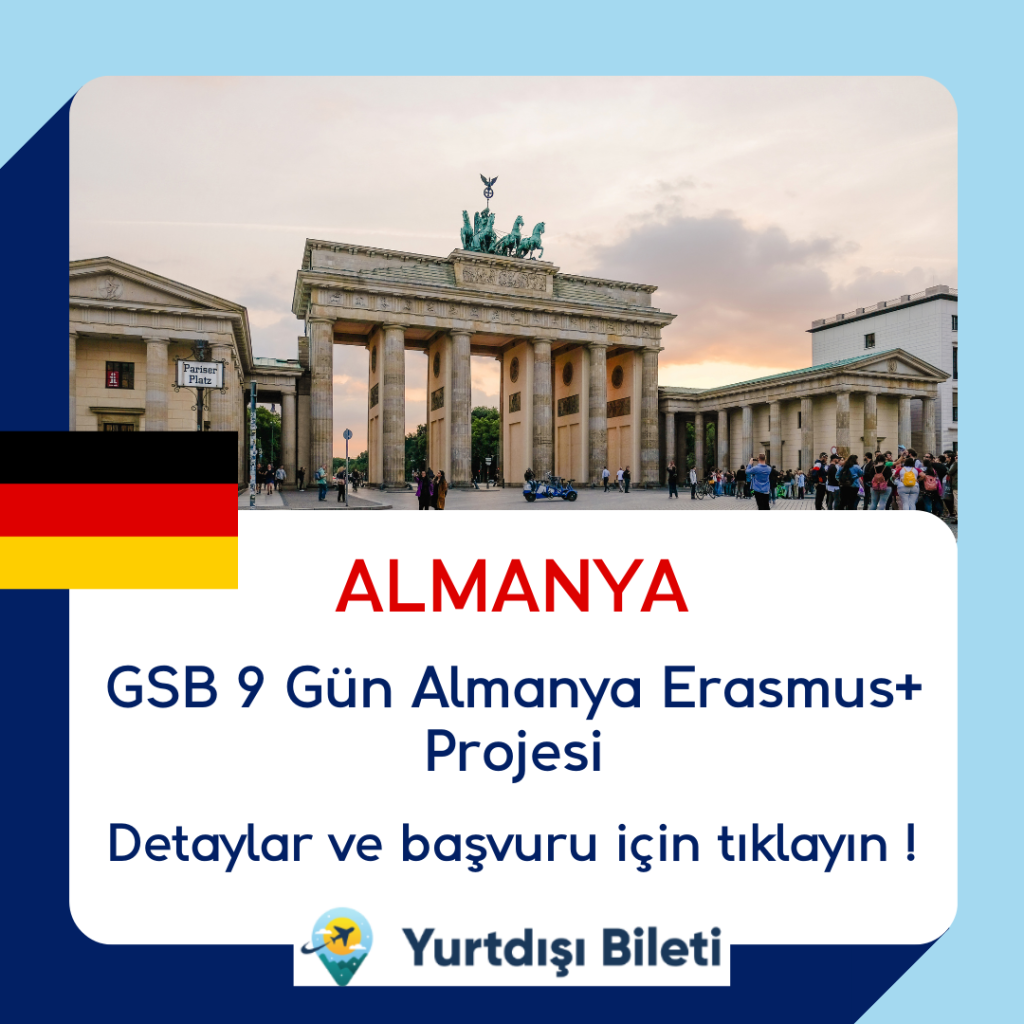 GSB 9 Gün Almanya Erasmus+ Projesi