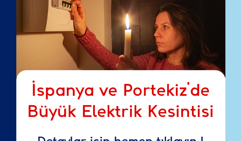 İspanya ve Portekiz’de Büyük Elektrik Kesintisi İspanya ve Portekiz’de Büyük Elektrik Kesintisi