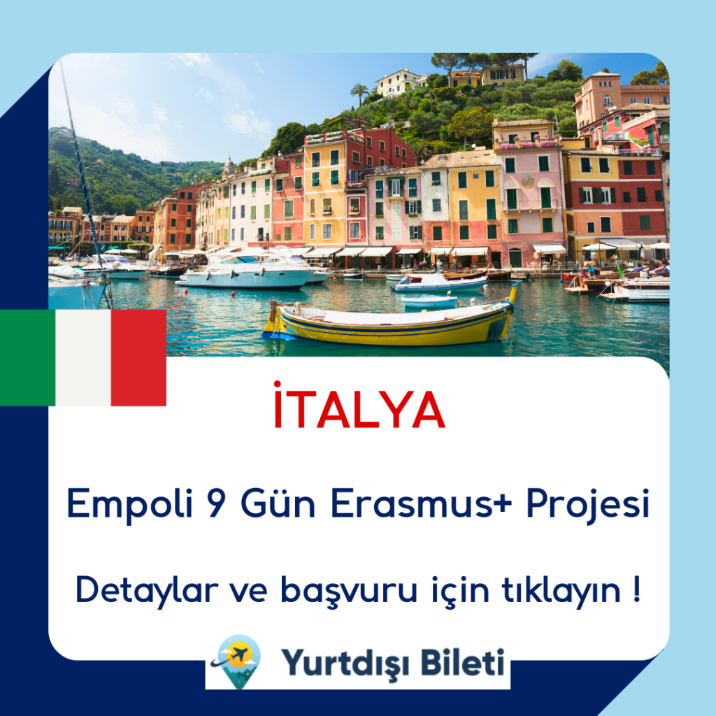 İtalya Empoli 9 Gün Erasmus+ Projesi