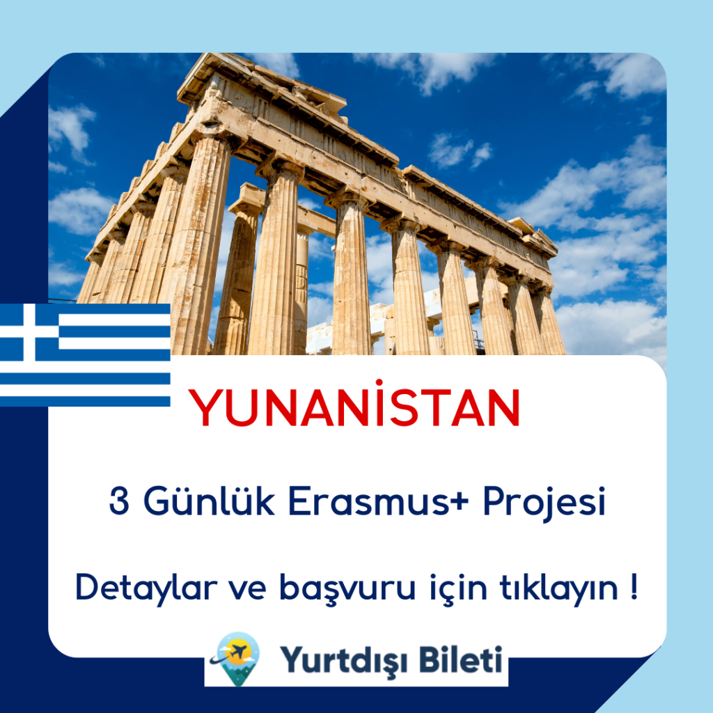 Yunanistan 3 Günlük Erasmus+ Projesi