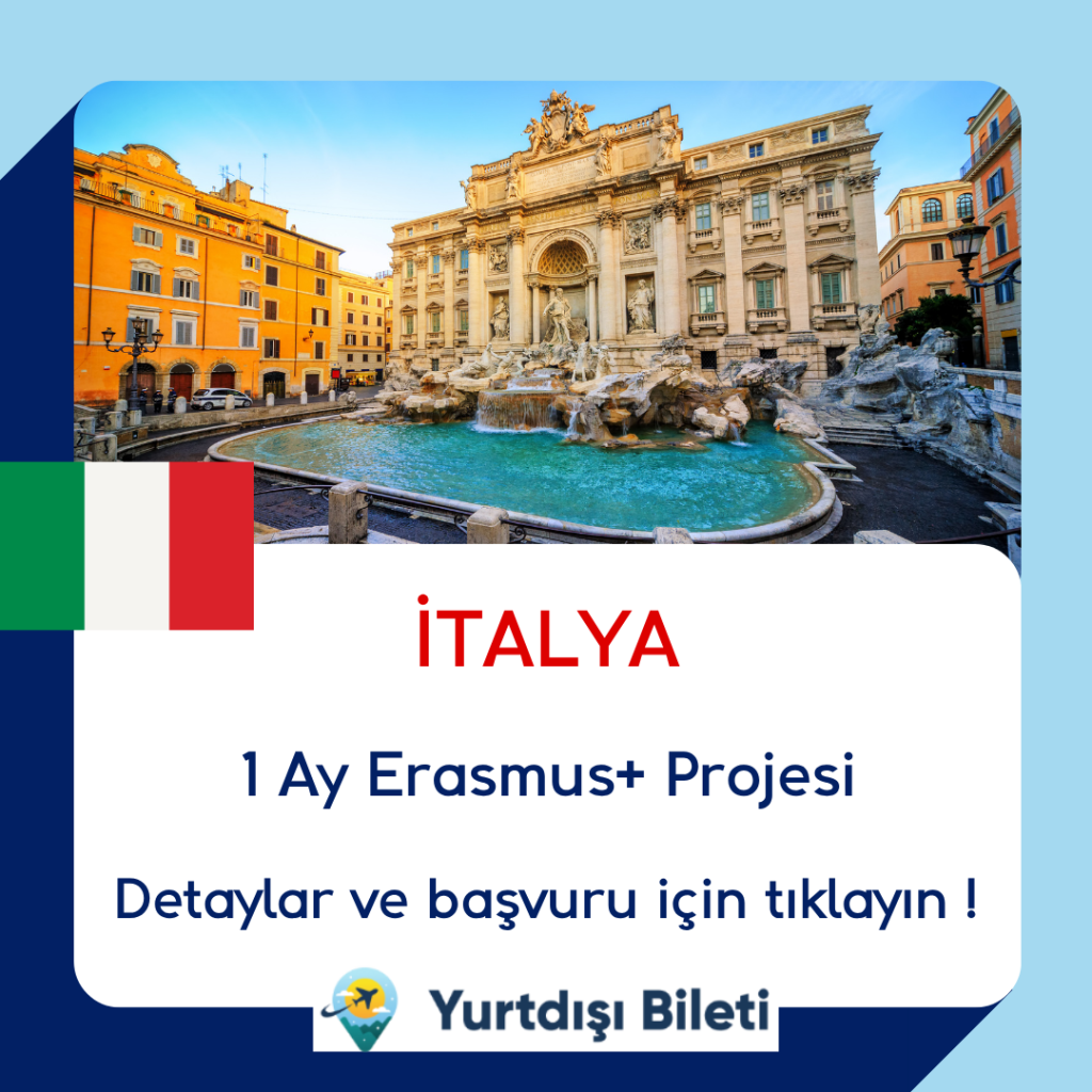 İtalya 1 Ay Erasmus+ Projesi