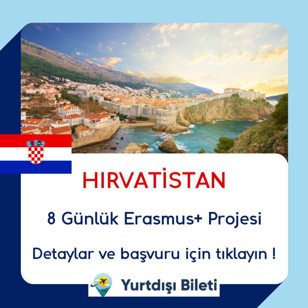 Hırvatistan 8 Günlük Erasmus+ Projesi