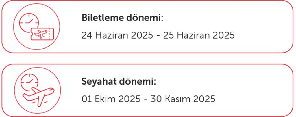 THY yurt içi uçak bileti kampanyası ne zaman geçerli? İşte resmi sitede yer alan bilgi bu şekilde !