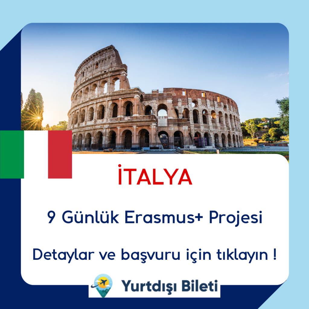 İtalya 9 Günlük Erasmus+ Projesi