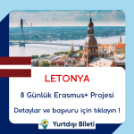 Letonya 8 Günlük Erasmus+ Projesi
